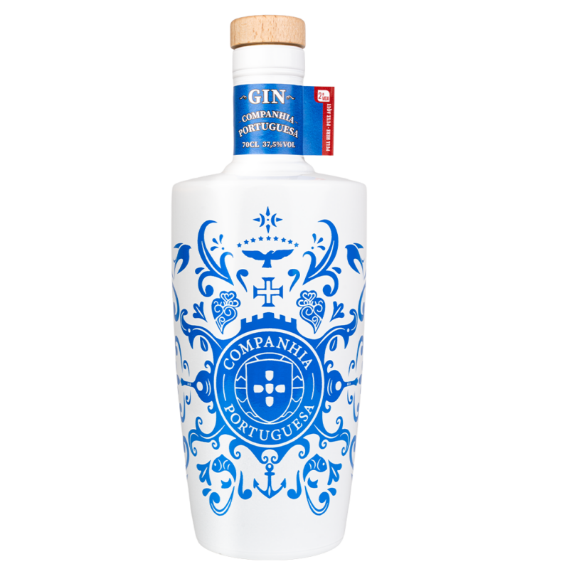 <h5>Gin</h5><h5 style="font-weight:300; font-size:14px!important"> - Companhia Portuguesa - </h5>