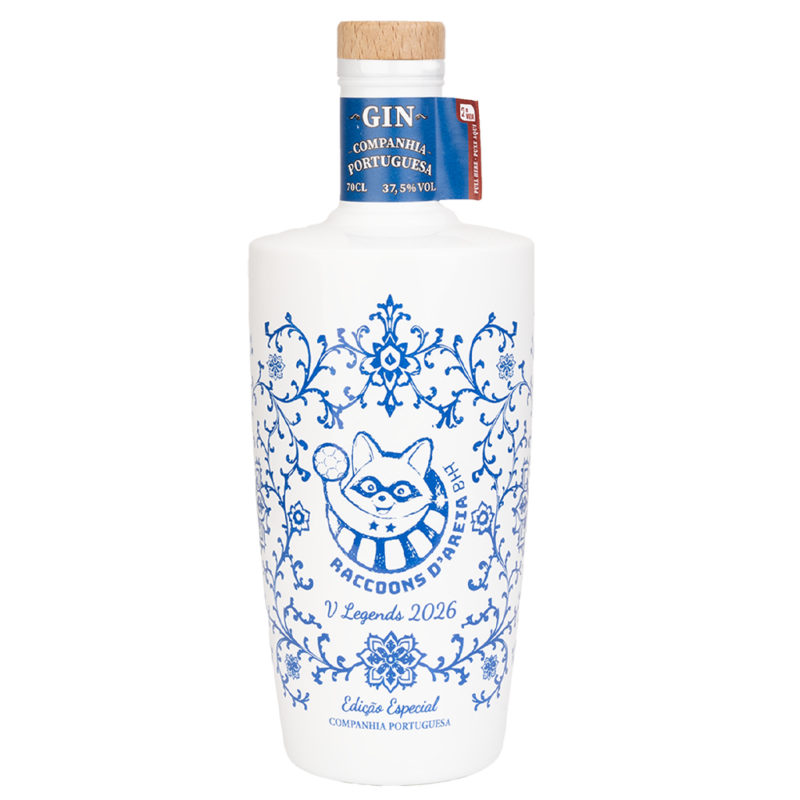 <h5>Gin Raccoons D'Areia</h5><h5 style="font-weight:300; font-size:14px!important"> - Edição Especial - </h5>