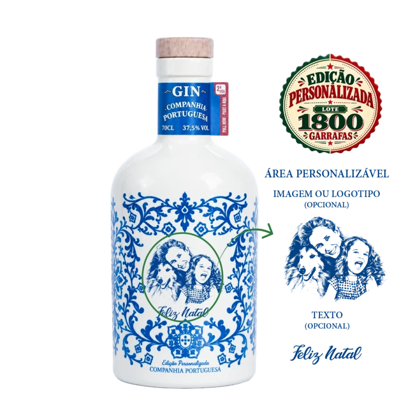 <h5>Gin Companhia Portuguesa</h5><h5 style="font-weight:300; font-size:14px!important"> - Edição Personalizada - </h5>